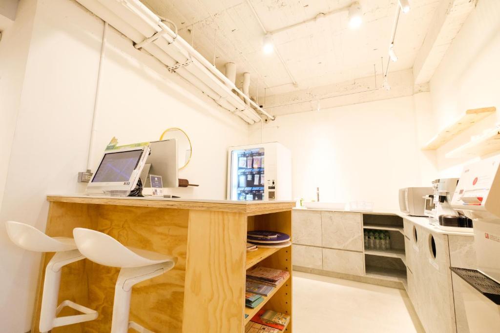 Kitchen, SSS Life Hotel in Tainan