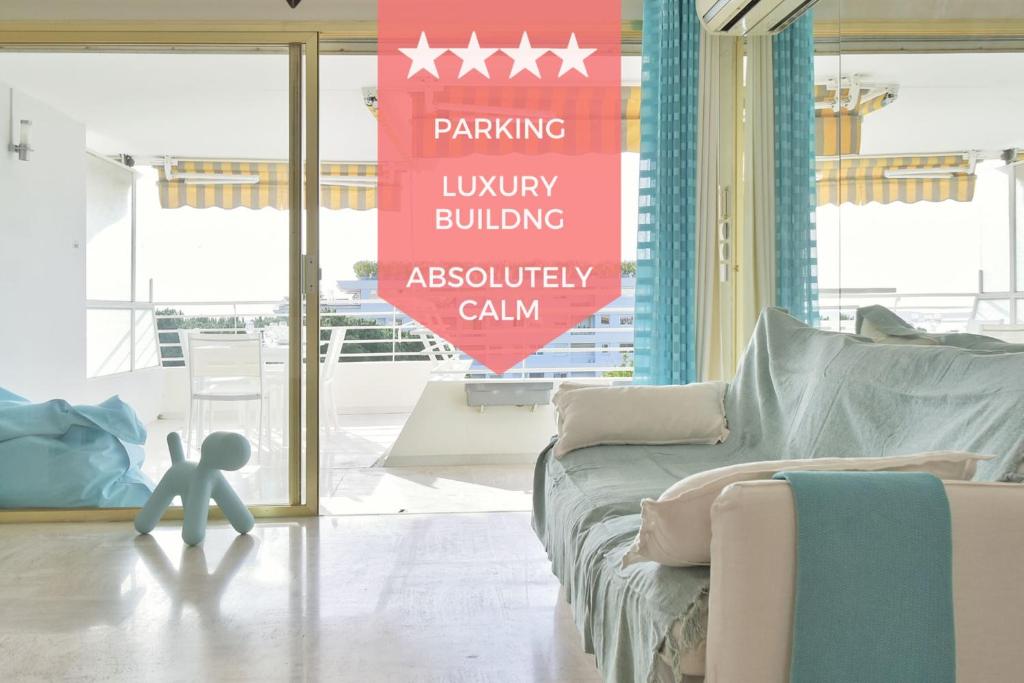 Prestigious Residence with Terrace and Pool, Cannes