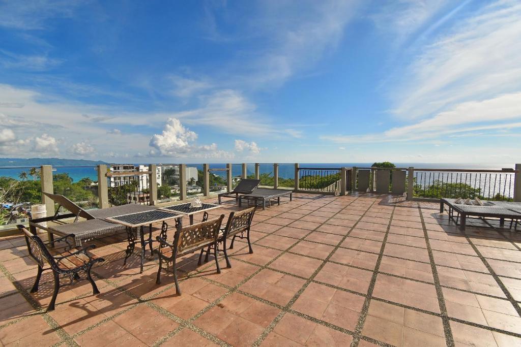 Balcony/terrace, Hotel Soffia Boracay in Boracay Island