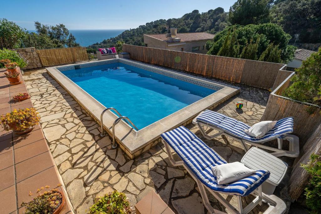 Villa Alpago Piscina Privada Vistas Mar Aire Acondicionado - 2