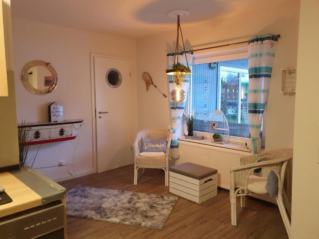 Große Wohnung mit Terrasse und Grill, Großsolt