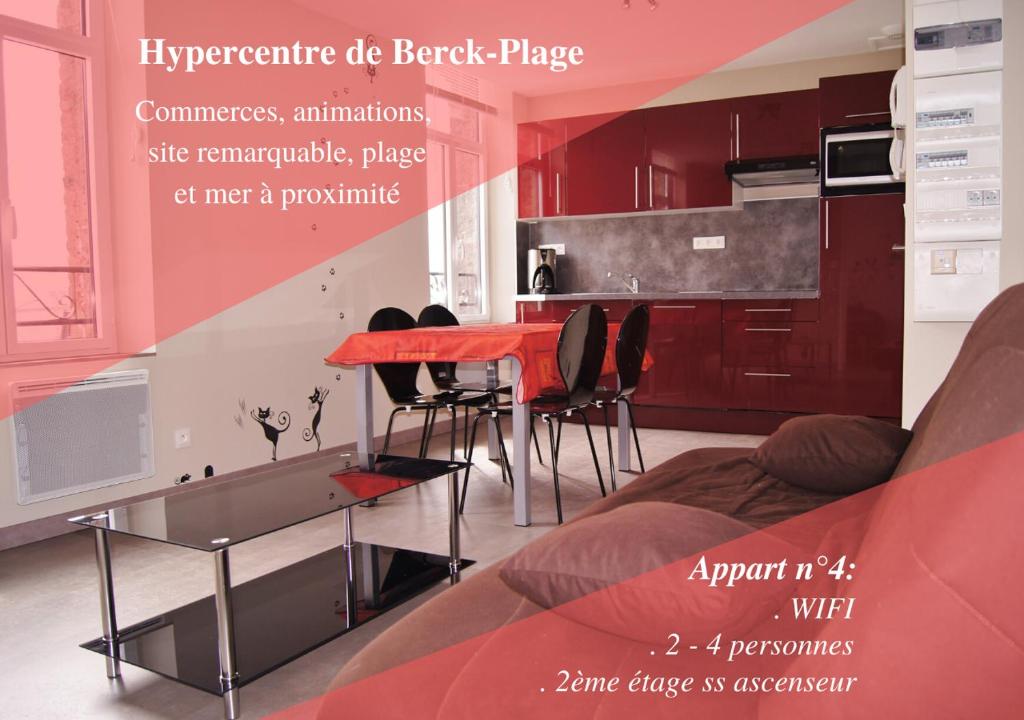 Appart 2-4 pers Berck-Plage Hyper-centre - 2