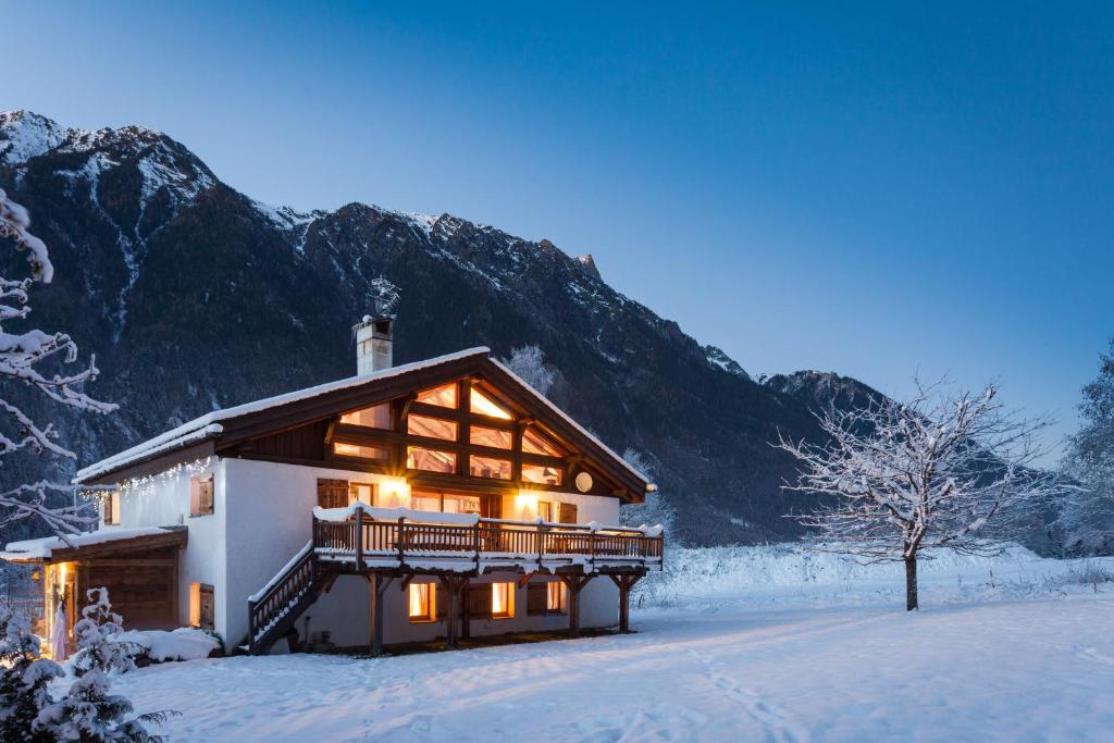 Entrance, Chalet Tissieres in Chamonix-Mont-Blanc