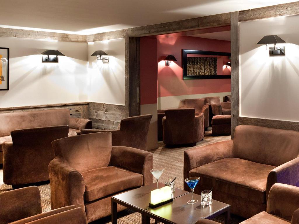 Bar/lounge, Hotel Vanessa in Bagnes
