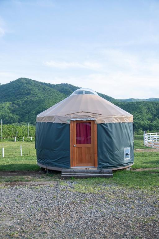 The Yurts at Hopi Hills Farm, Kiroro photo