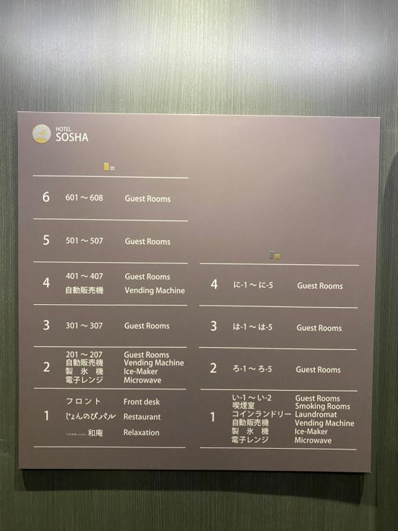 HOTEL SOSHA photo