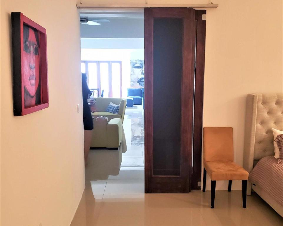 KASA The Lofts of Old San Juan 202 HUGE 2 Bed 2 bath for 6 Interior Terrace photo