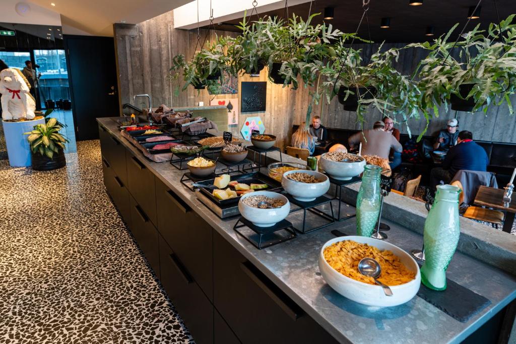 Food and beverages, Hotel Leifur Eiríksson in Reykjavik