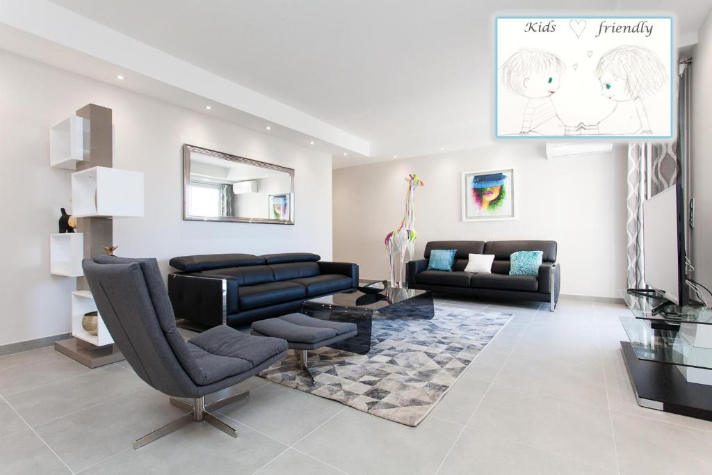 Marriott- Croisette: Superb 3 bedrooms/ 3 baths - 4