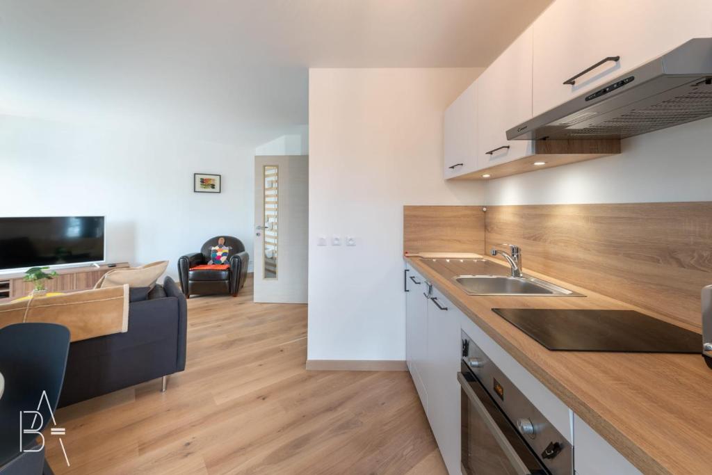 LEsperluette - 44 sqm apartment with garage & balcony in the city center - 2