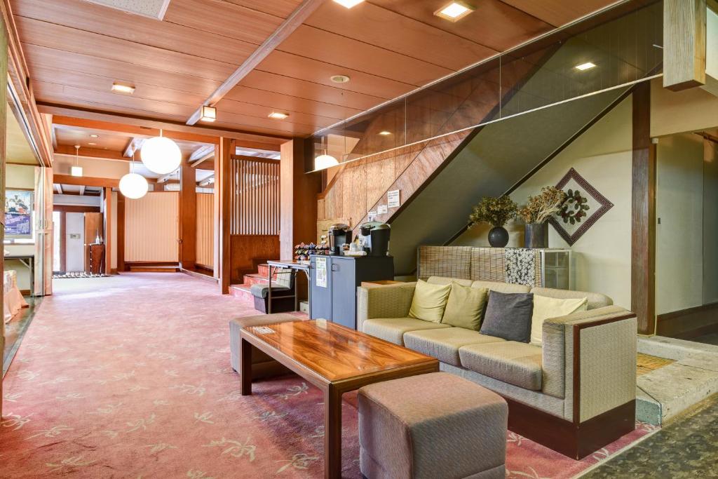 Lobby, Fujiya Ryokan in Yamagata