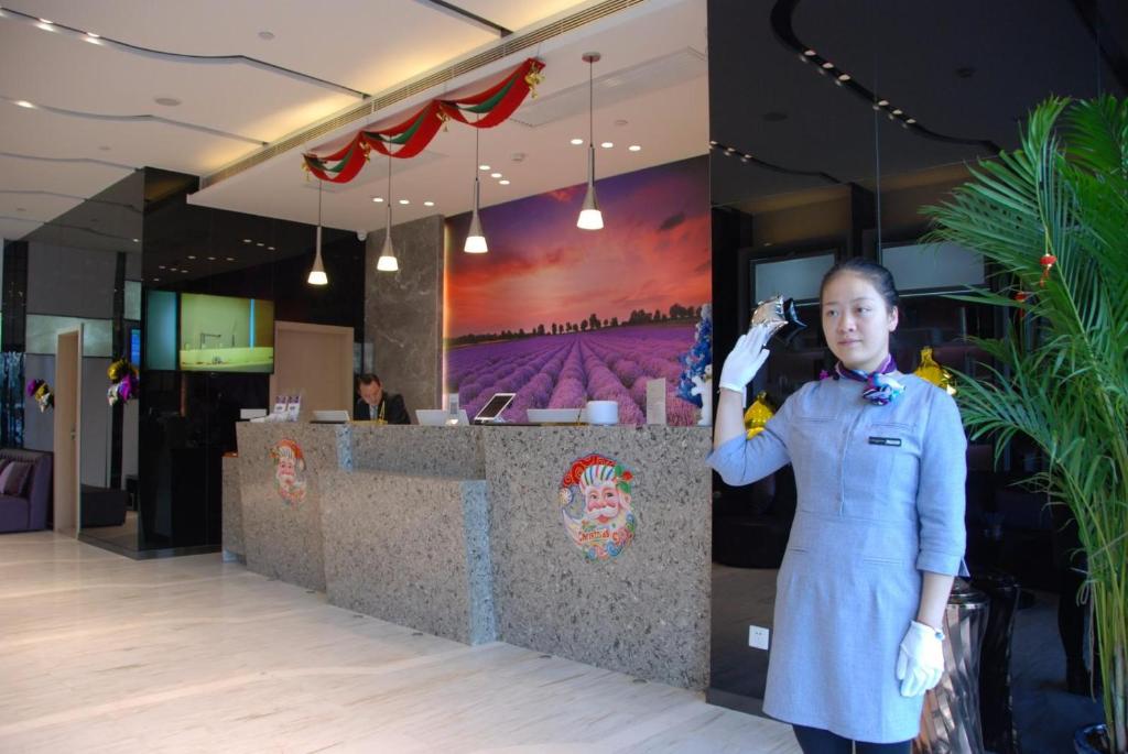 Lavande Hotel Xi'an High-Tech Zone West Avenue Sunshine City 전경