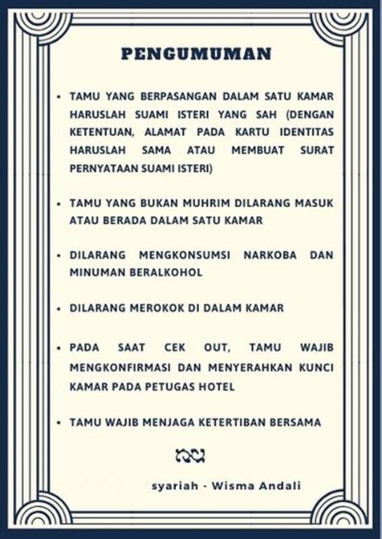 WISMA ANDALI Syariah near RSUD Cideres photo