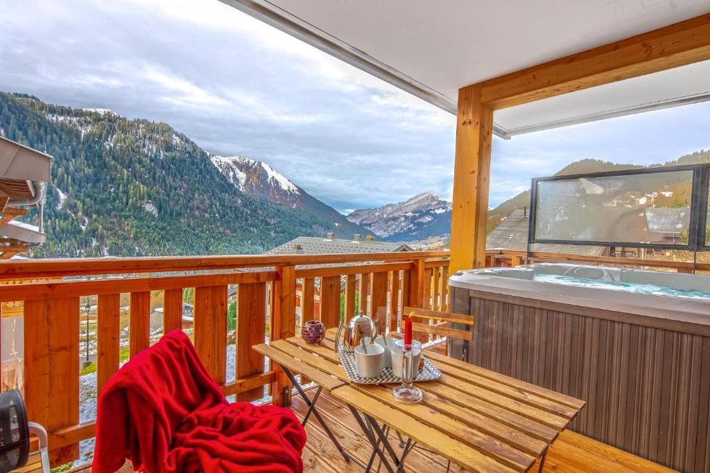 L'O Rouge - Apt A02 - BO Immobilier- remises sur les forfaits de skis Châtel ou Portes du soleil - 5
