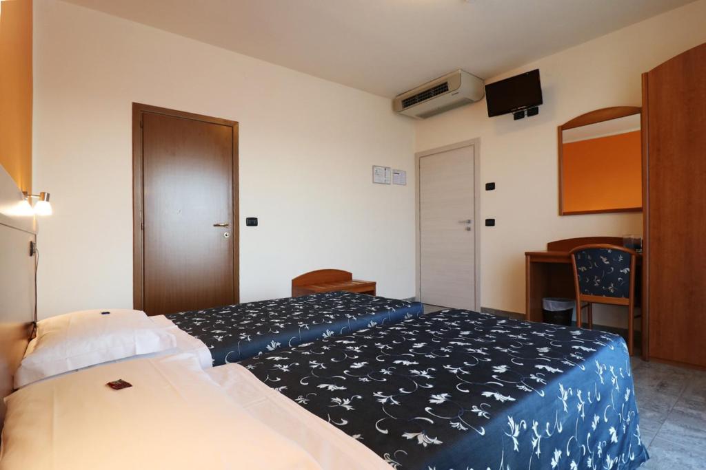 Tvåbäddsrum med balkong