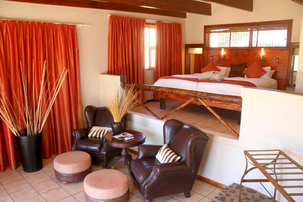 Zebra Kalahari Lodge 전경