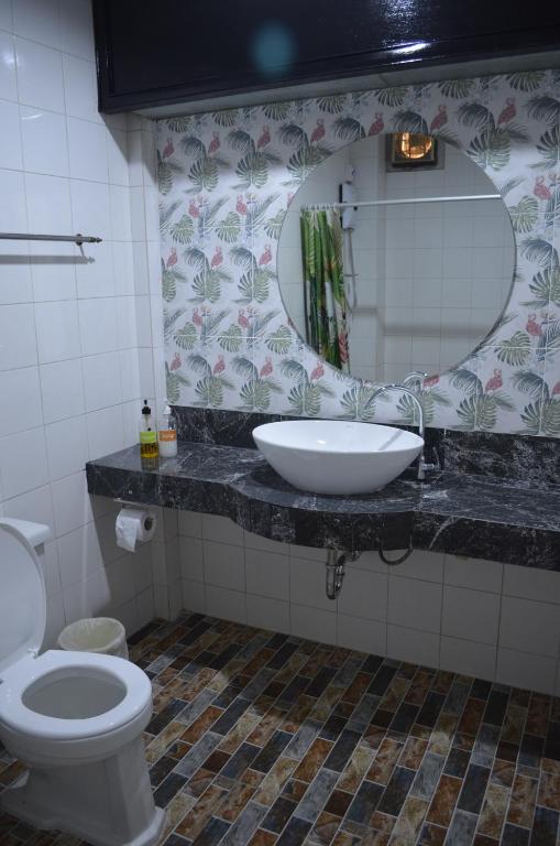 Well-appointed bathrooms