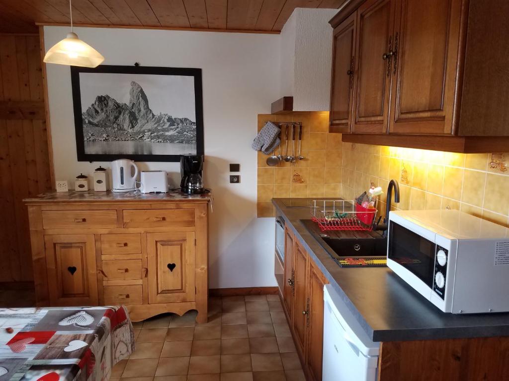 Les Saisies coté Légette appartement dans chalet LE NEPAL - 3