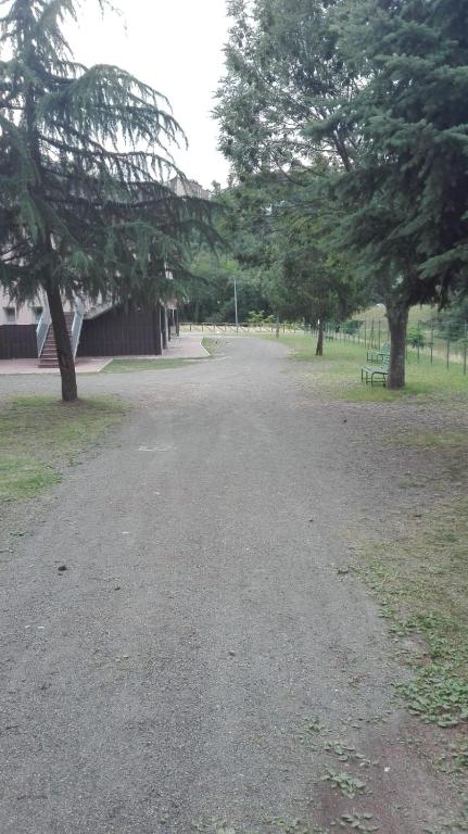 오스텔로 디 몬테피오리노의 정원