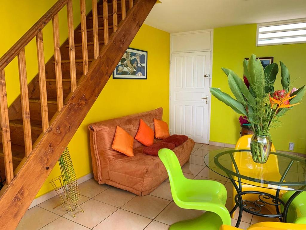 Maison cosy à Le Gosier avec vue, Le Gosier