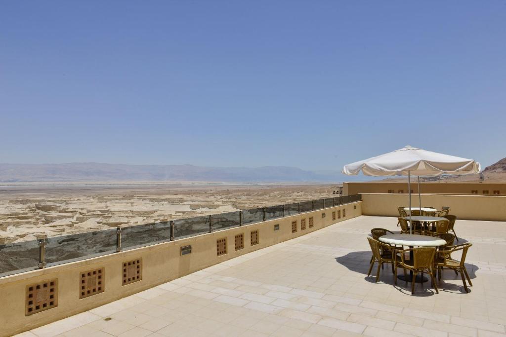 Balcony/terrace, HI Massada Hostel in Dead Sea