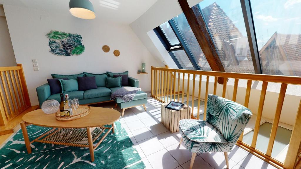 Duplex des Dominicains - 1 Parking GRATUIT - Hypercentre 6 personnes - 3