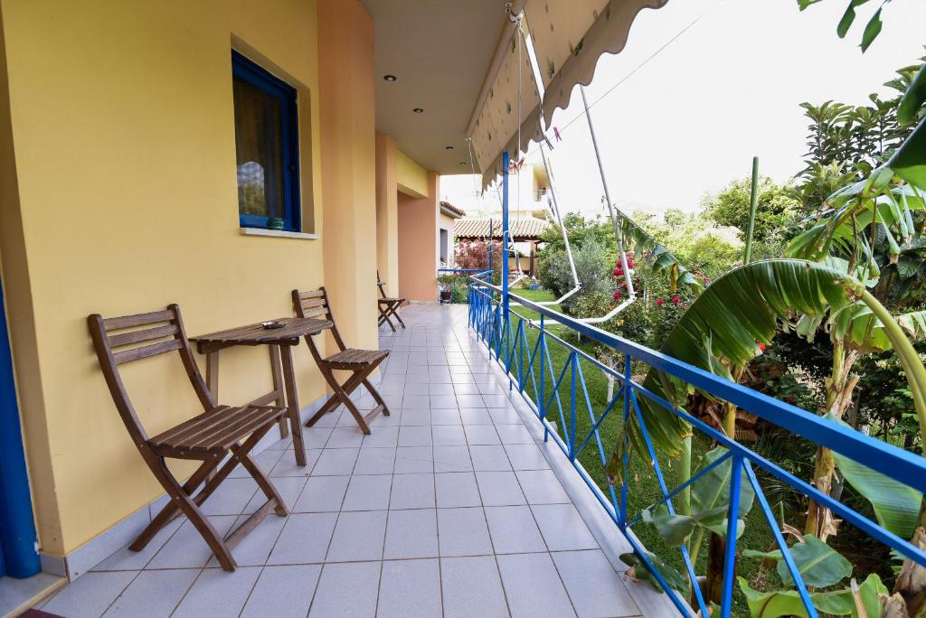 Balcony/terrace, Leader in Mitikas