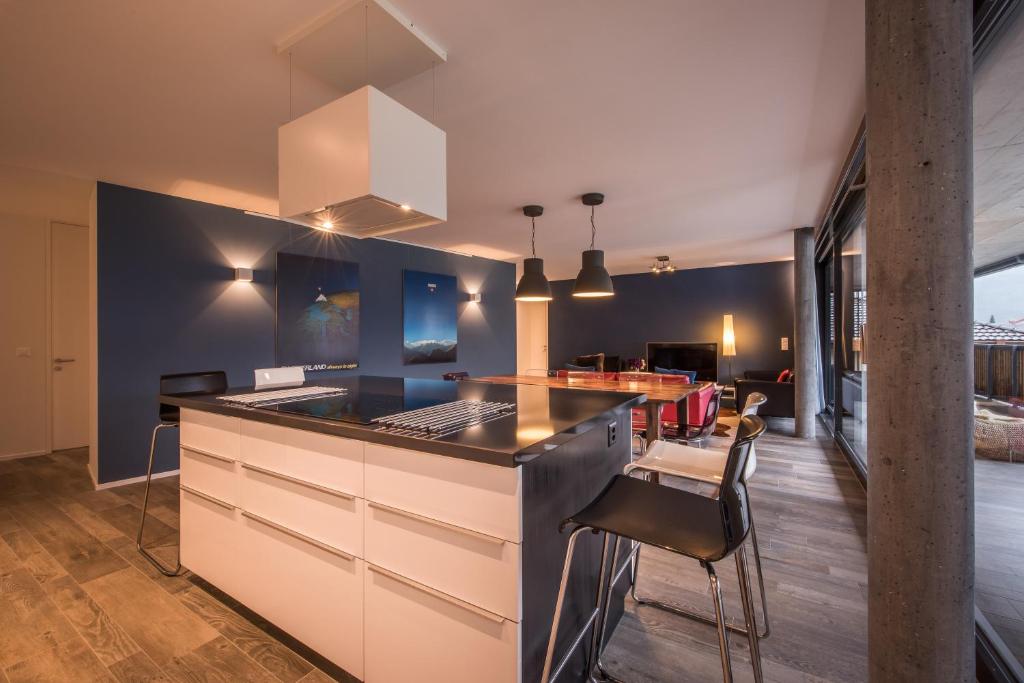Kitchen, Independance Penthouse in Interlaken