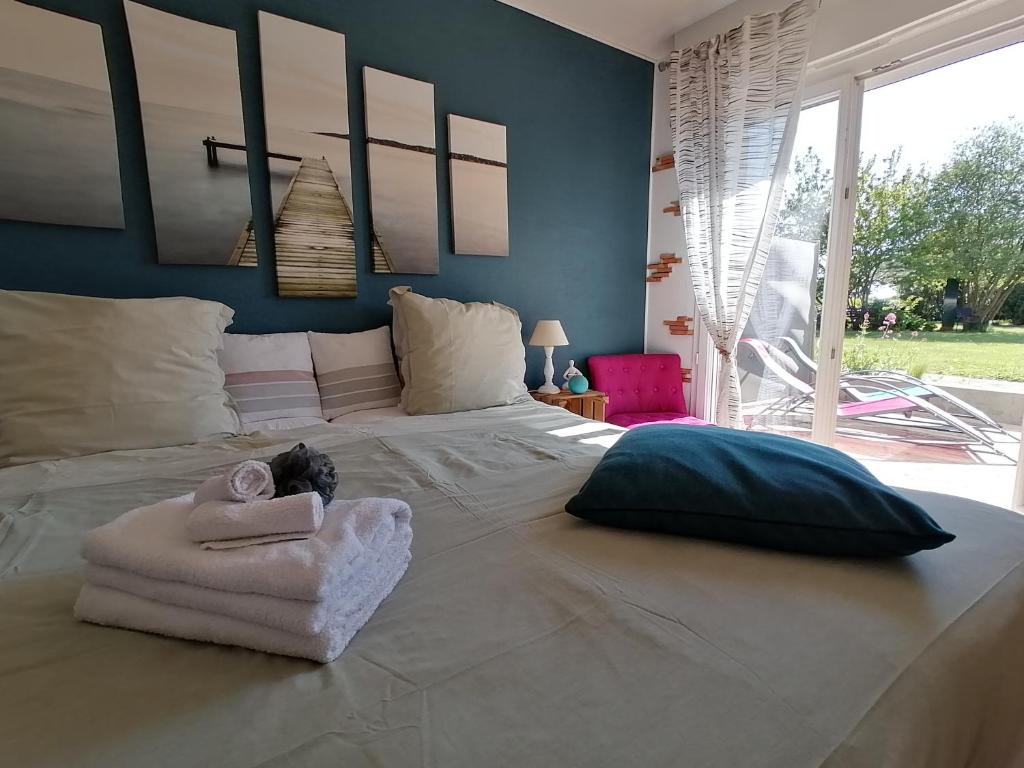 Gîte 2 pers proche plage avec jardin, Clohars-Carnoët