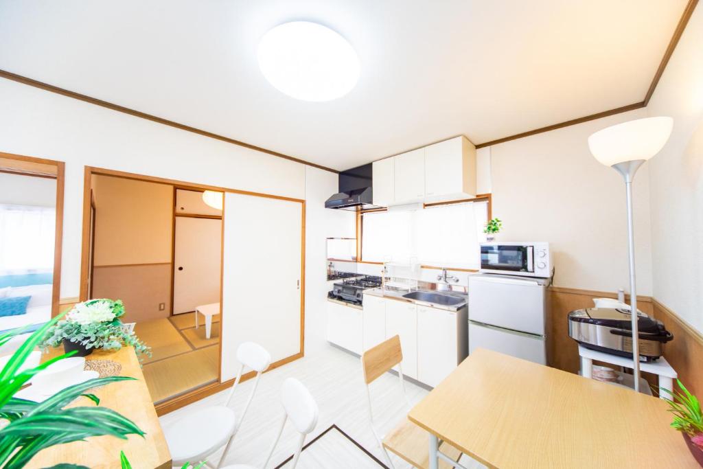 아와지 섬의 프라이빗 하우스 47m² 침실 2개 프라이빗 욕실 1개 Awaji Central House in Kusumoto 전경