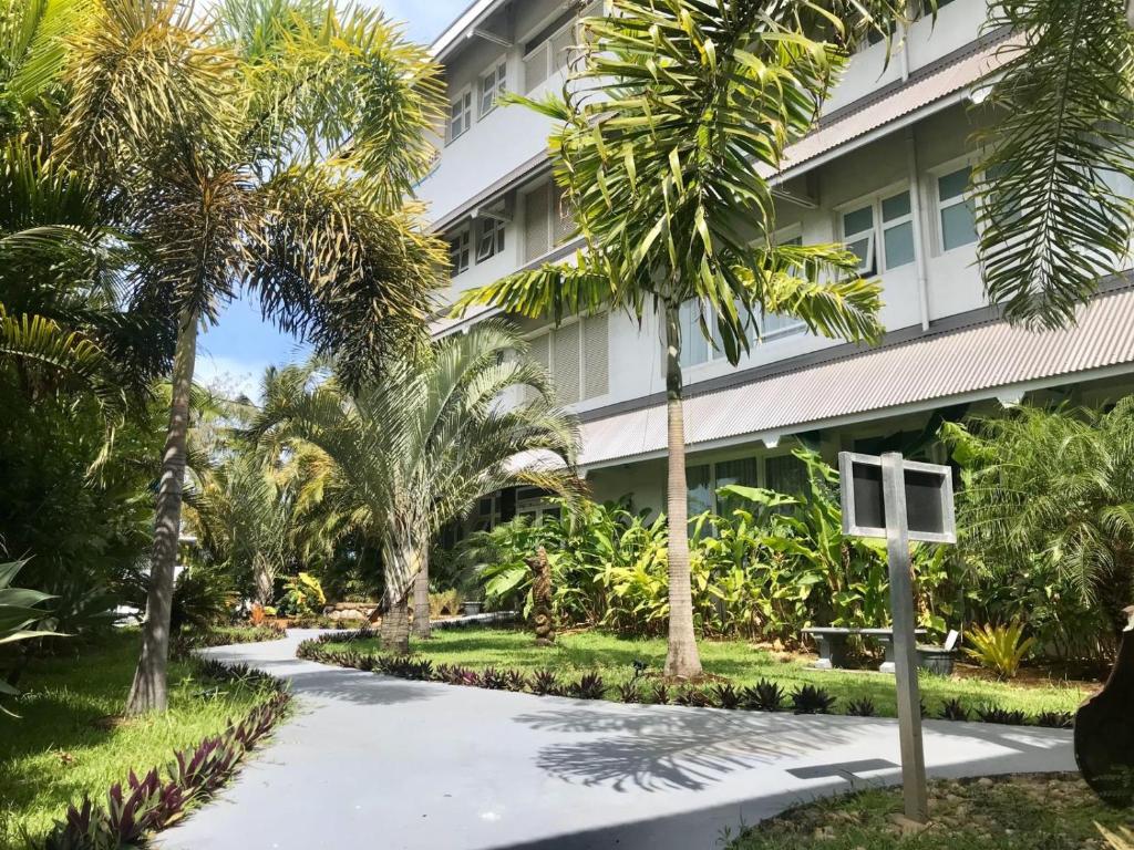 호텔 보리바쥬의 바다 전망 객실 내부