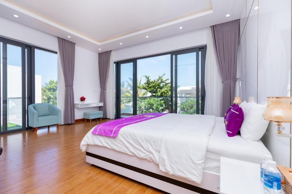 VILLA ARIA RESORT, THE SEA BY 10m,Bien va ho boi rieng