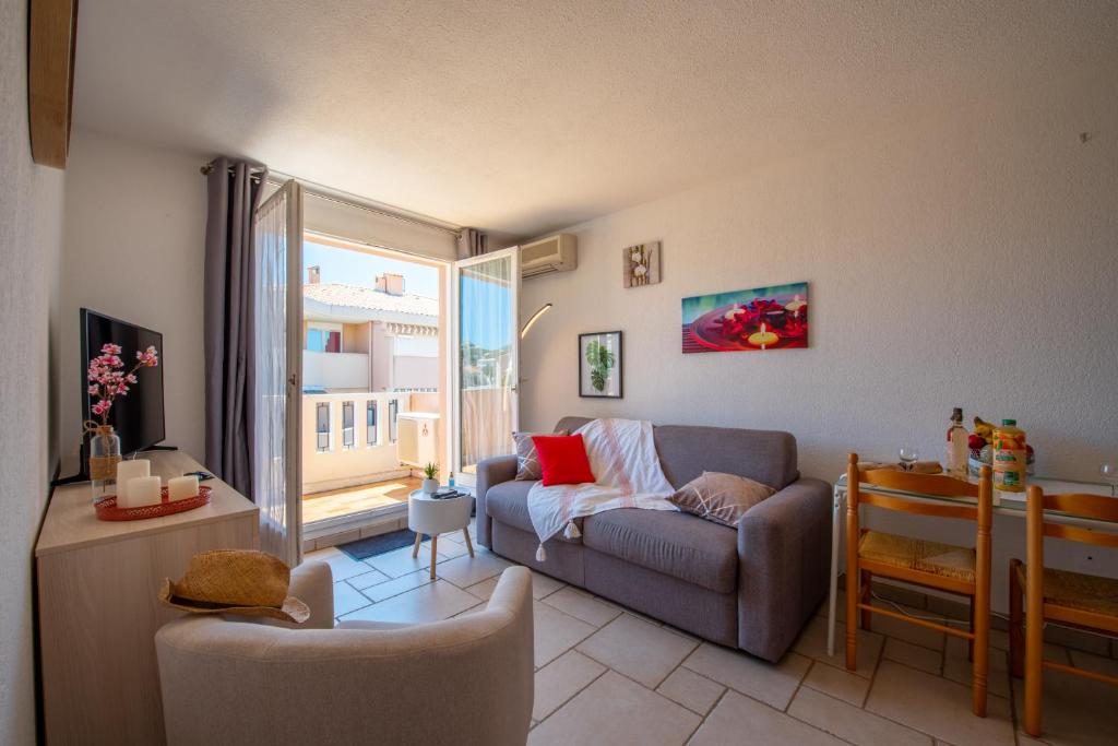 T2 en hypercentre -parking privé-clim-proche plage - 4