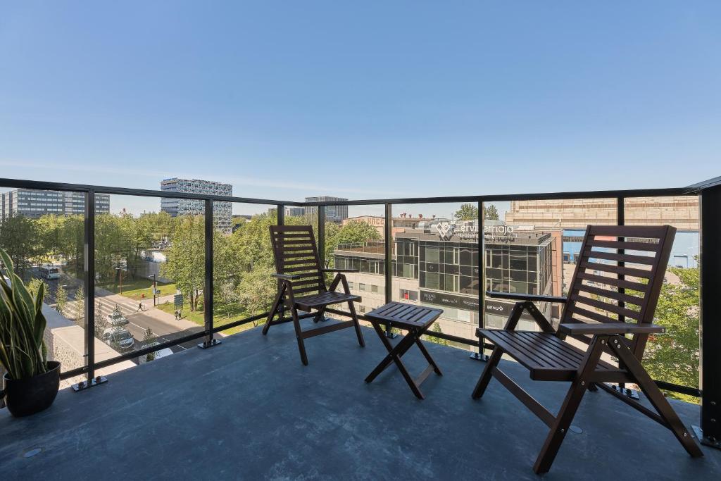 Balcony/terrace, LURICH Residences in Tallinn