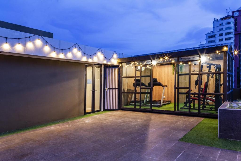 Fitness center, Narra hotel in Bangkok