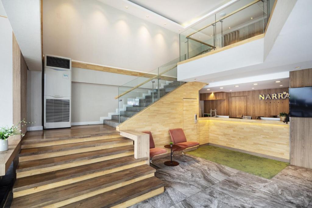 Lobby, Narra hotel in Bangkok