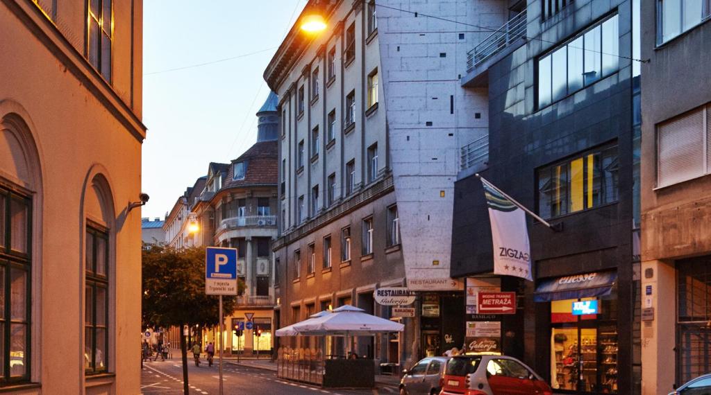 Exterior view, Irundo Downtown Apartments in Zagreb