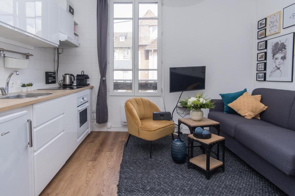Cabourg Cosy chic Cabourg hyper-centre 4 pers, 2 bedrooms , 2 sdb, terrasse, wifi - 3