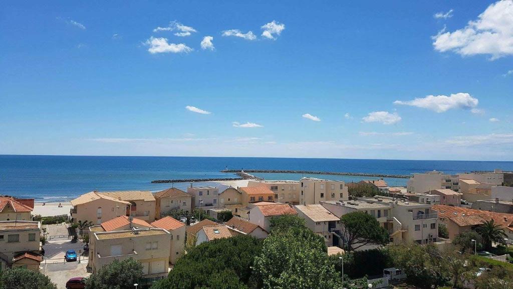 Duplex grand standing vue mer et port, Mauguio