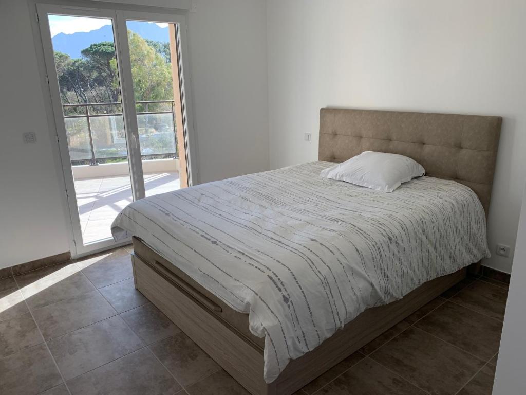 T2 neuf bord de plage - terrasse - CALVI - 4