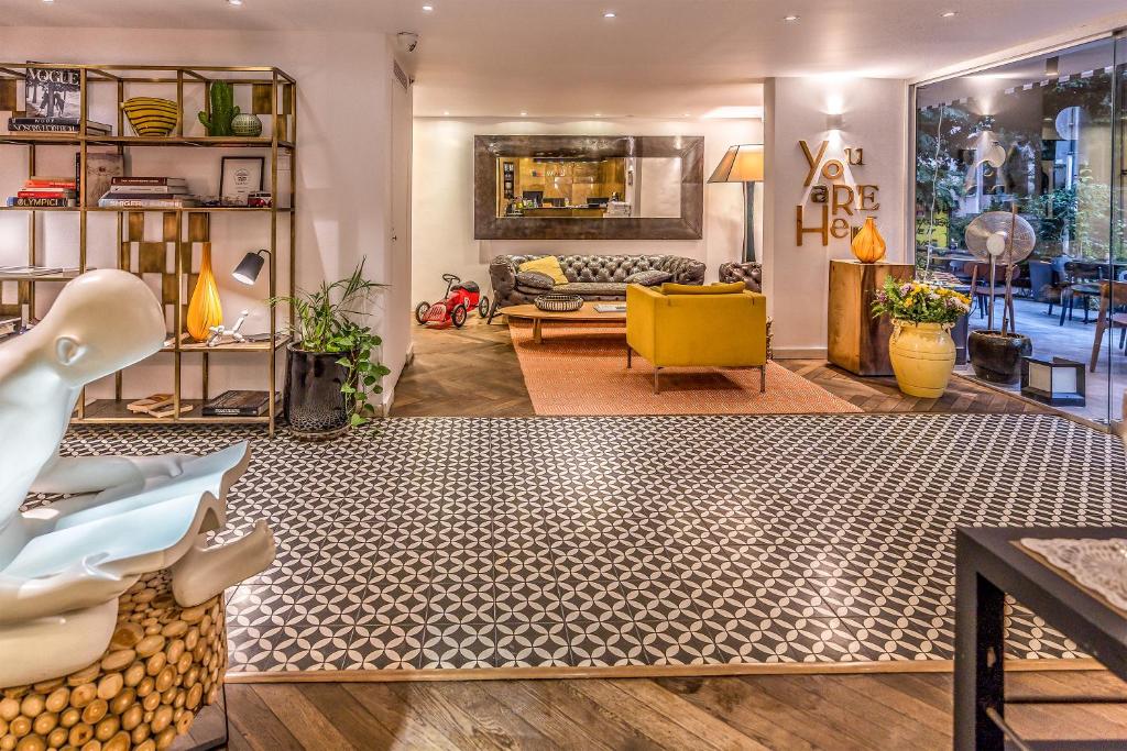 Lobby, Shenkin Hotel in Tel Aviv