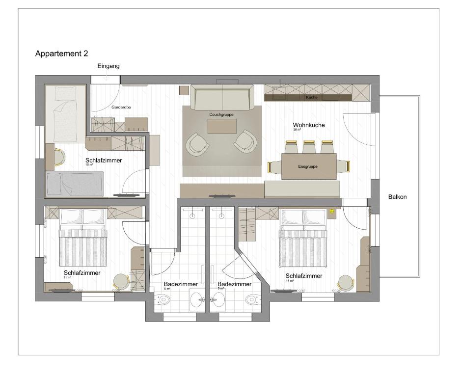 Bergfink apartments - 3