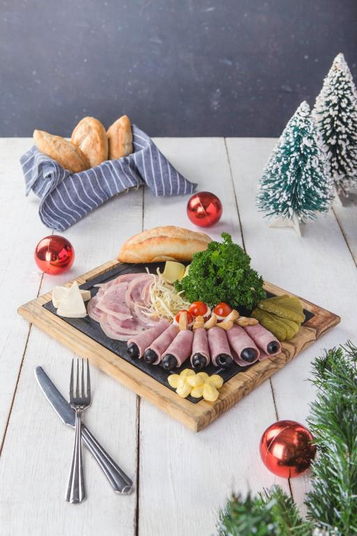 Essen und Erfrischungen