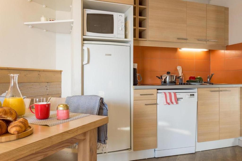 Kitchen, Résidence Les Gémeaux in La Plagne