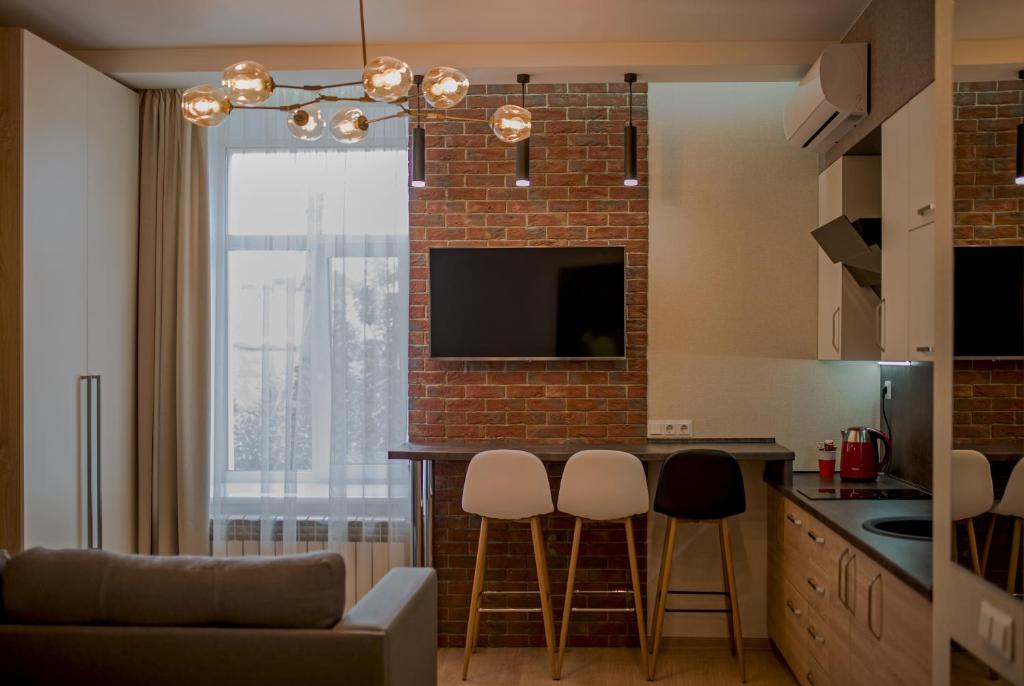 Modern apartmetns in town center, Poltava