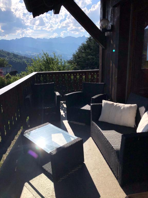 Chalet LA TOUPINE centre St Gervais 전경