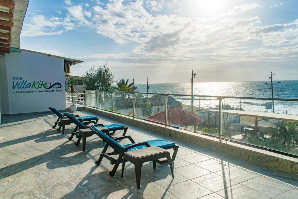 Balcony/terrace, Villa Kite in Manta