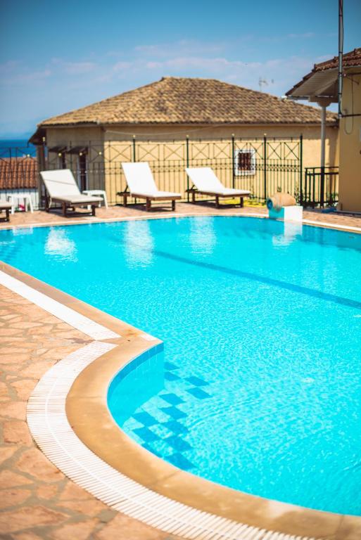 Swimming pool, Avra Sea View Paradise Pool Apartments in Corfu Island