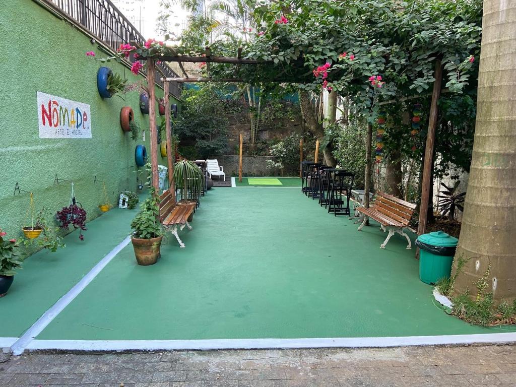 Garden, Nomade In Arte e Hostel Sao Paulo in São Paulo