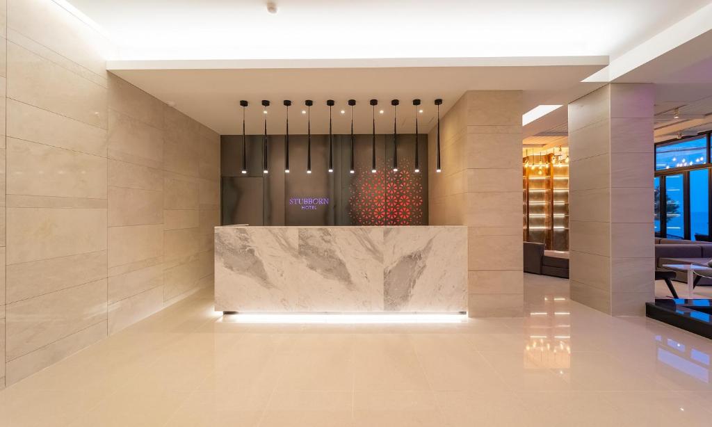 스터번 호텔에서 바라본 거제 바다 전망